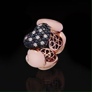 ANCORDNSPOT Heart Ring Small