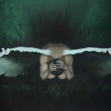 Uscita 2005, oil on canvas, 200 x 160 cm
