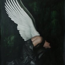 Me 2005, oil on canvas, 200 x 190 cm