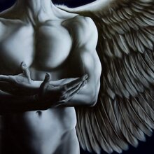 Introspection-Silver 2019, Oil on canvas, 60 x 120 cm