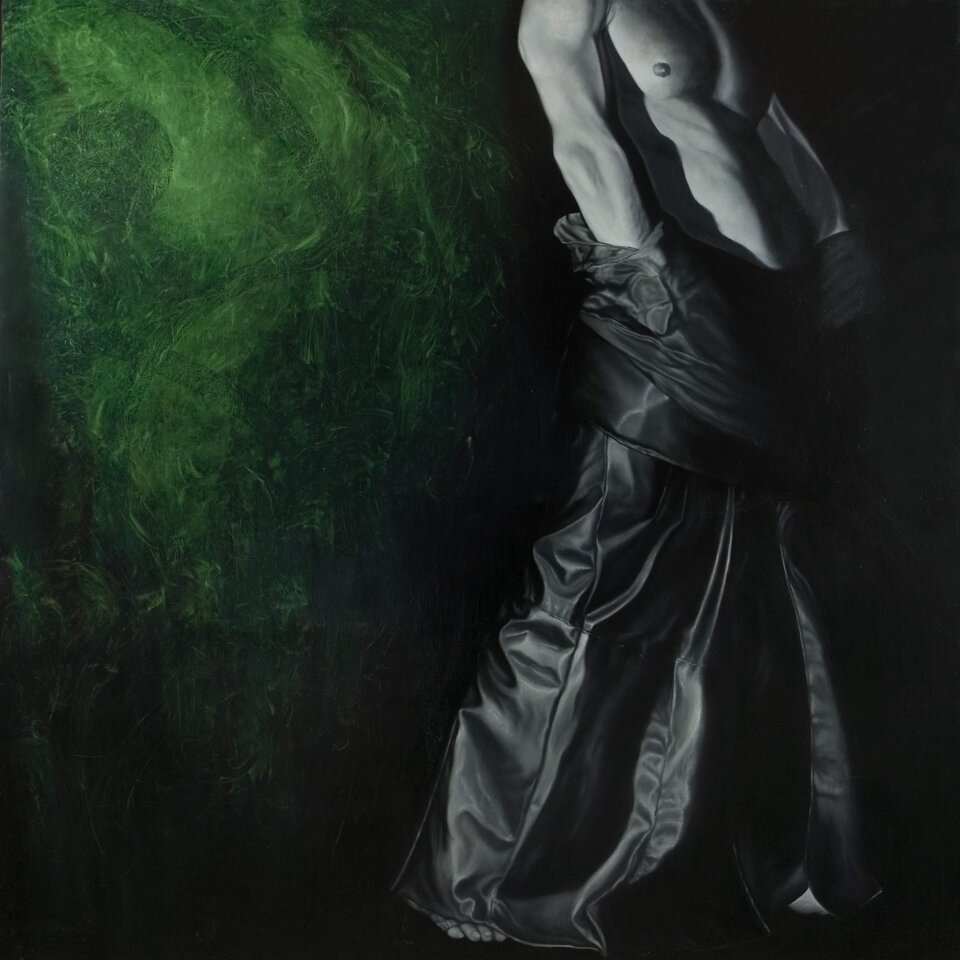 Eletto 2006, oil on canvas, 150 x 150 cm