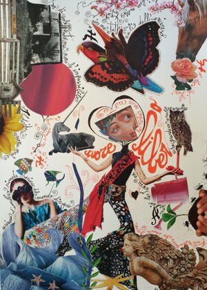 2019 - Collage su carta (cm 33x48)