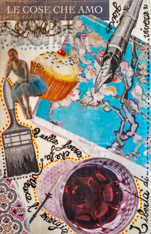 2022 - Collage e tecniche miste su carta (cm 13x20)