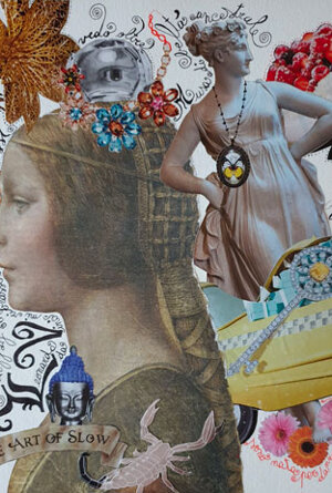 2019 - Collage e inchiostro su carta (cm 30x30)
