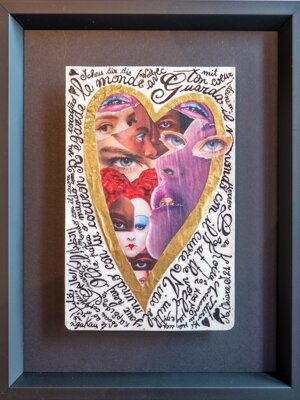 2021 - Collage e inchiostro su carta (cm 13x20)