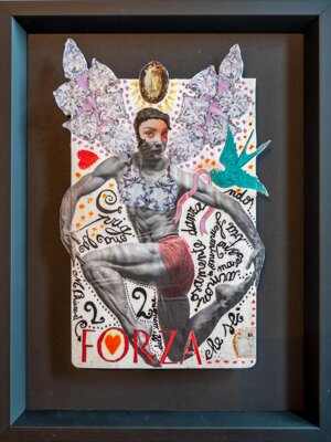 2022 - Collage e tecniche miste su carta (cm 13x20)