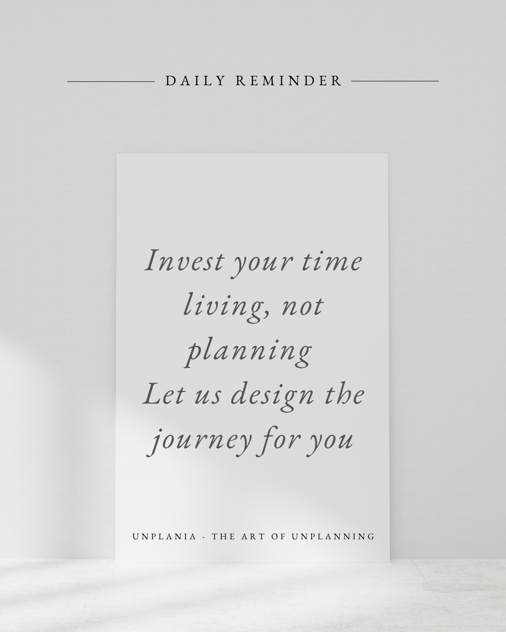invest your time in