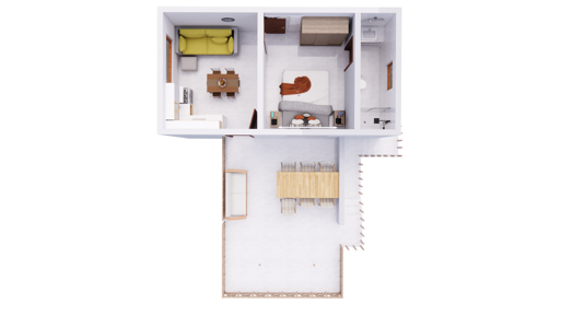 1 br