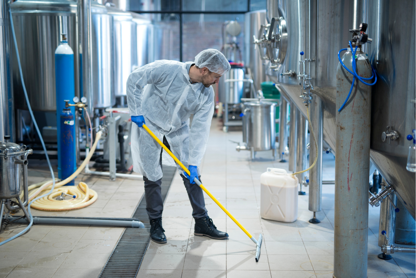 pulizia pavimenti industriali
