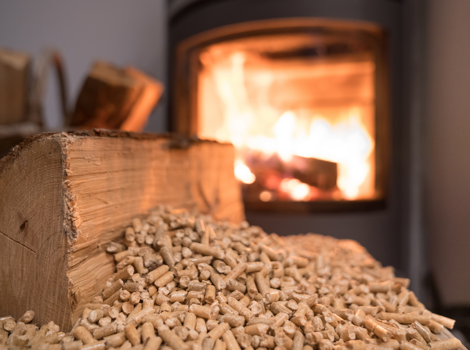 impianti riscaldamento pellet