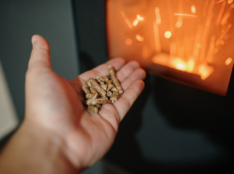 riscaldamento a biomassa