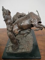 ben-france-bronzo-raffigurante-scena-selvaggia
