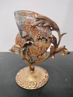 ammonite-fossile-su-bronzo