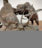 ben-france-bronzo-raffigurante-scena-selvaggia