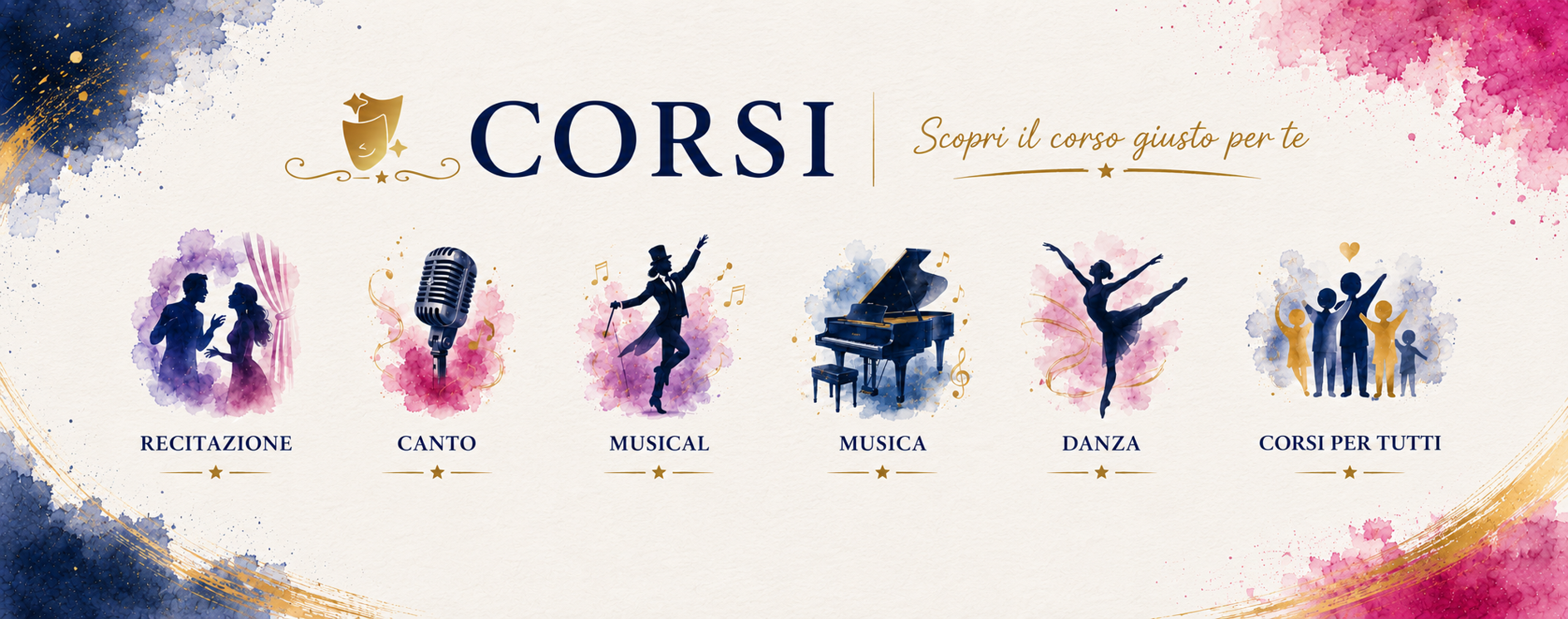 Corsi Teatrarte nel Valdarno: recitazione, canto, musical, musica e danza Corsi Teatrarte nel Valdarno: recitazione, canto, musical, musica e danza