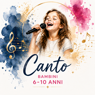 Corso di canto per bambini Teatrarte nel Valdarno