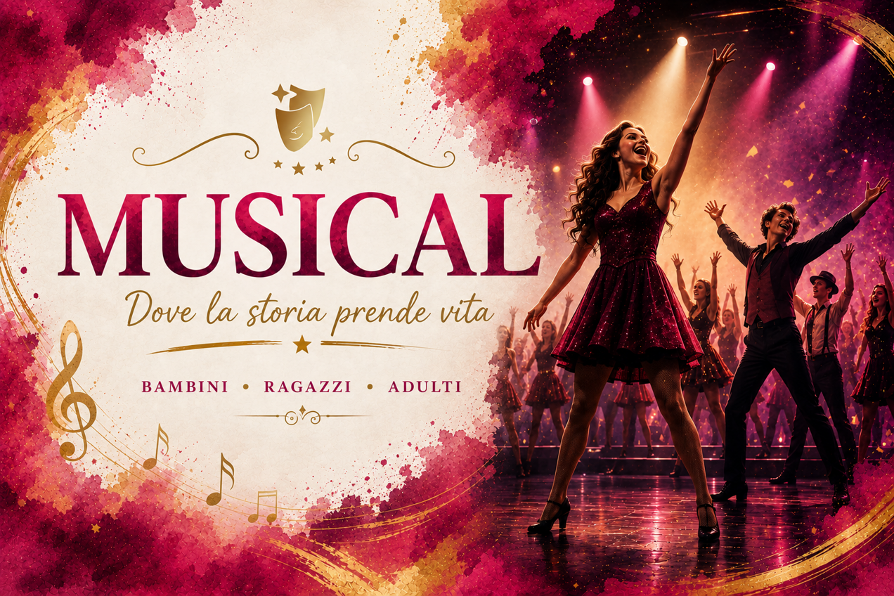 Corso di musical Teatrarte per bambini, ragazzi e adulti