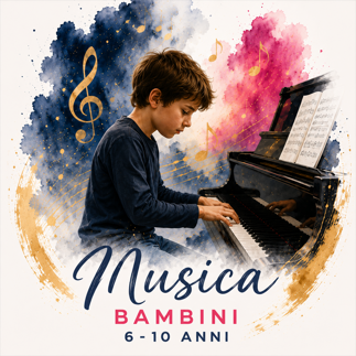 Lezioni di pianoforte Teatrarte per bambini e ragazzi