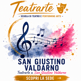 Corso di recitazione Teatrarte a San Giustino Valdarno