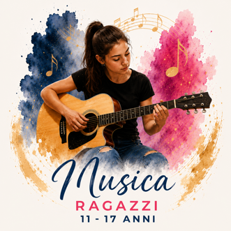 Lezioni di chitarra Teatrarte per bambini ragazzi e adulti