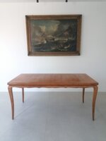 tavolo-rettangolare-modernariato-in-faggio