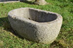 antica-vasca-ovale-in-granito-n145-lavandino-fioriera-giardino-85x50