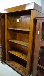 antica-libreria-in-noce-primi-xx-secolo