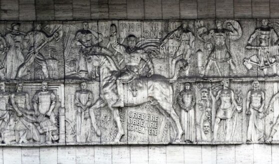 BOLZANO. IL "DUCE A CAVALLO" DI PIFFRADER