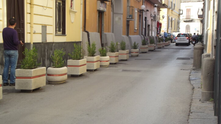 Fioriera in cemento 