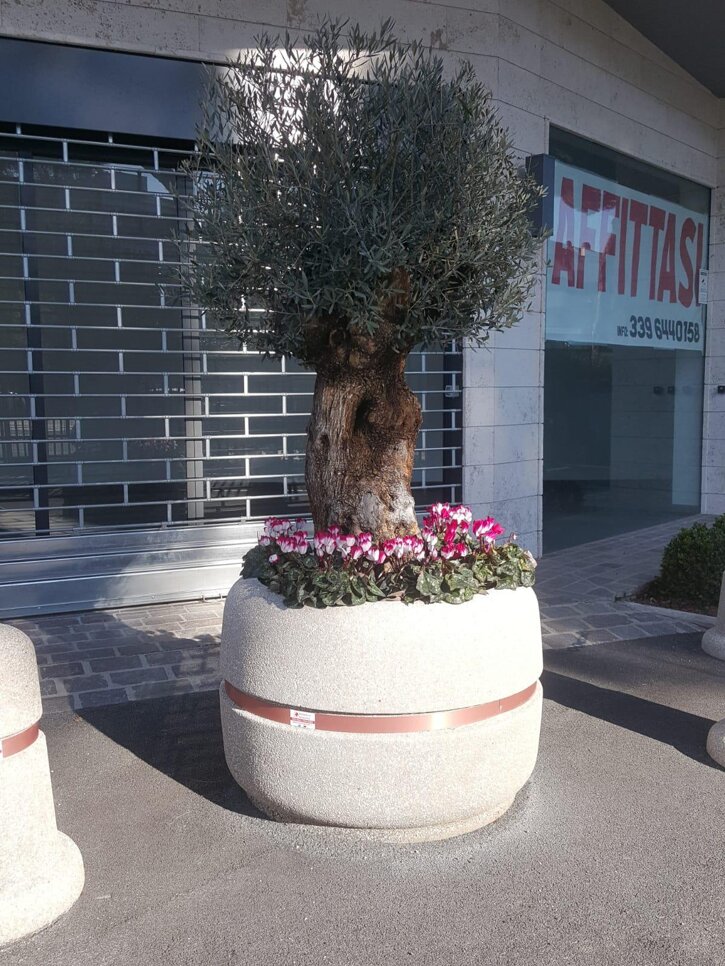Fioriera in cemento 