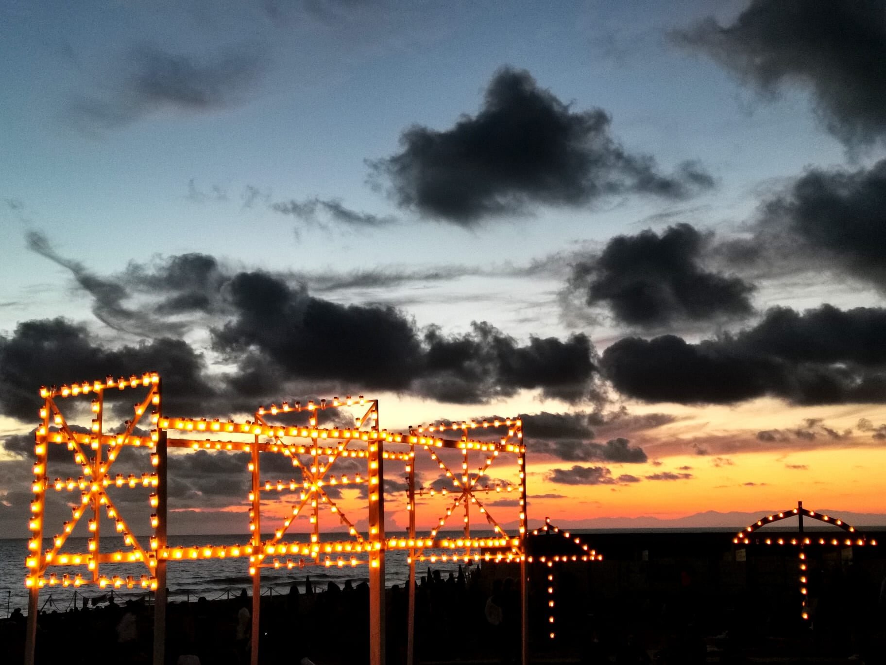 "Luminmare", la luminara del Bagno degli Americani