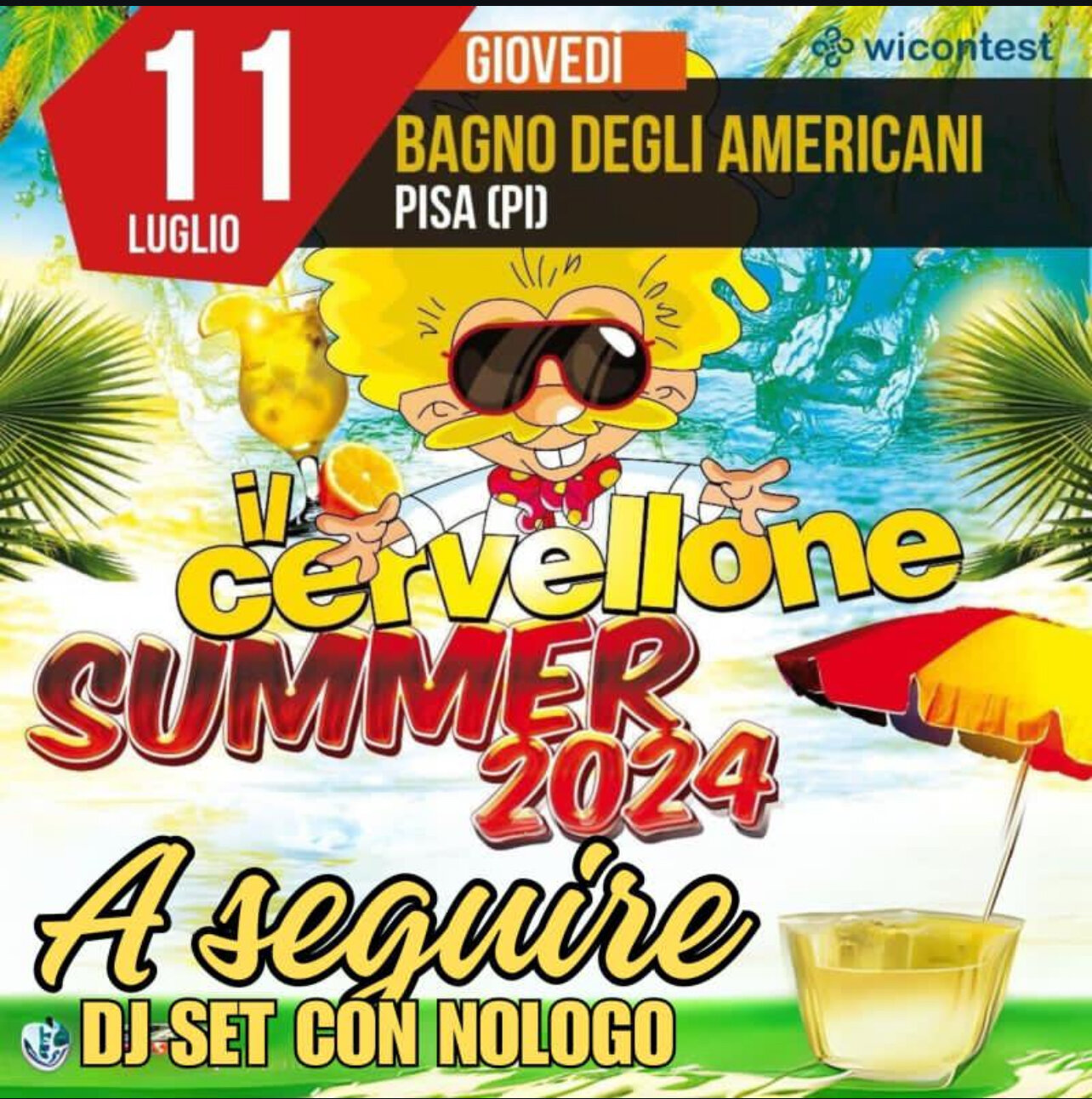 Al BAM arriva Il "Cervellone Summer Edition 2024". A seguire Dj set di Nologo