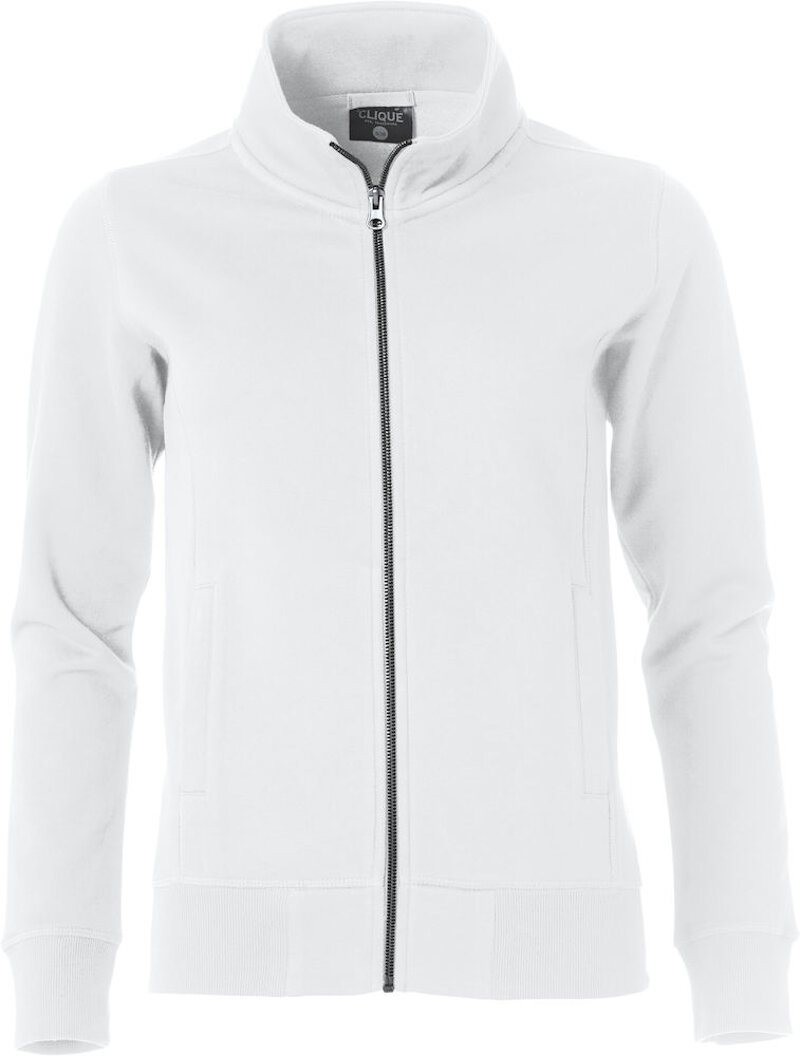 cardigan-zip-classic-donna-con-logo-ricamato-big-bench