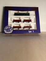 arnold-a0359-set-treno-merci-e-150-con-4-carrimerci-db