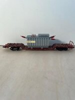 rivarossi-hr6176-fs-carro-pianale-ribassato-tipo-uais-con-trasformatore-epoca-v-fs