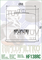 filtro-olio-hiflo-hf-138-racing
