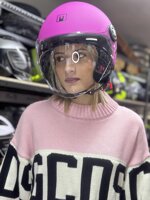 casco-mph-jet-one-doppia-visiera-matt-grey-belfast-rosa-opaco