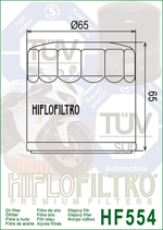 filtro-olio-hf-554