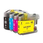 set-cartucce-compatibili-per-brother-lc223-nerocianomagentagiallo