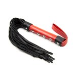 latigo-flogger-mango-rojo