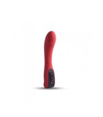 vibrador-silicona-punto-g-recargable-rojo