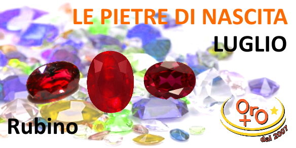Le pietre di nascita - Luglio
