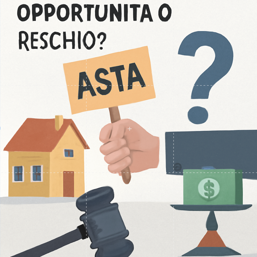 Aste immobiliari: opportunit&agrave; o rischio?