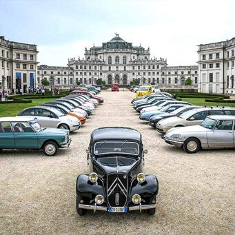 Reggia di Venaria, i 100 anni di Citroën in Italia Reggia di Venaria, i 100 anni di Citroën in Italia