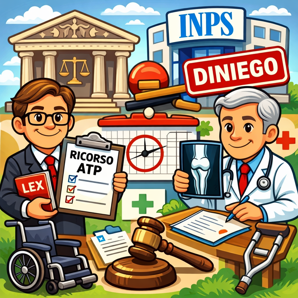 Ricorso per ATP avverso diniego INPS: quando serve, come funziona e perché è decisivo