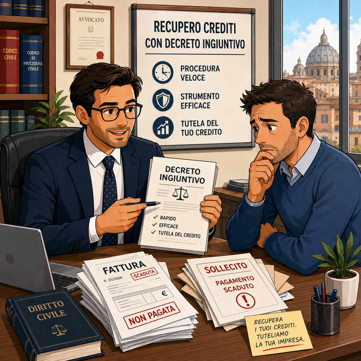 Fatture non pagate: come recuperare il credito con il decreto ingiuntivo Fatture non pagate: come recuperare il credito con il decreto ingiuntivo