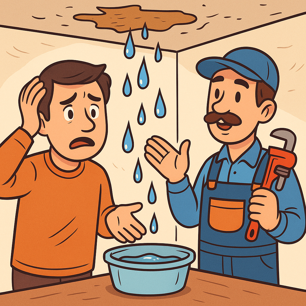 Danni da infiltrazioni d&rsquo;acqua: cosa sono e come agire