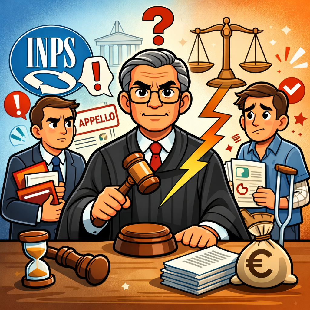 Cosa succede se l’INPS impugna l’ordinanza di ATP?