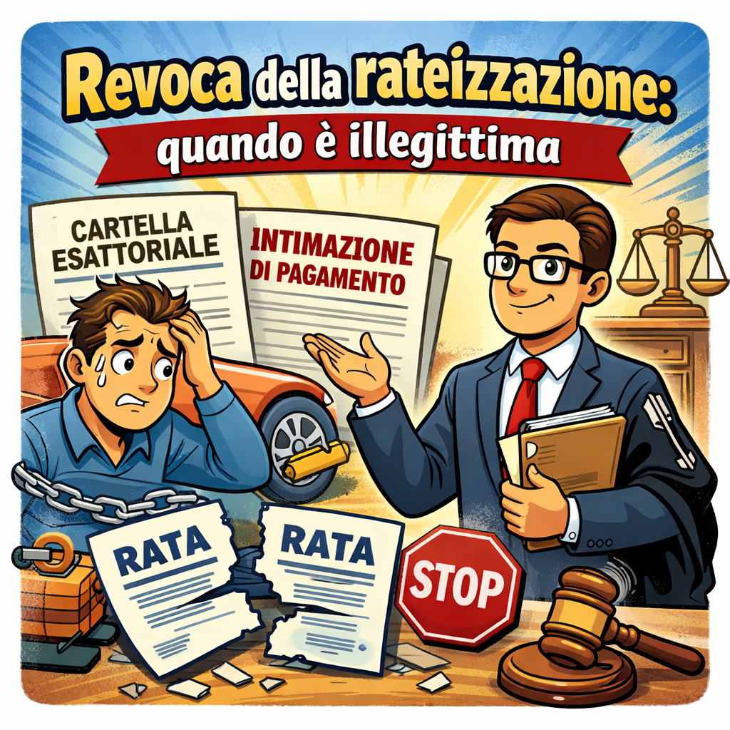 Revoca della rateizzazione: quando è illegittima e come difendersi