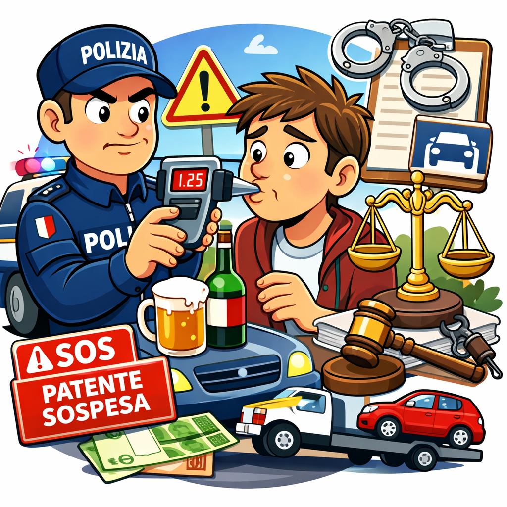 Guida in stato di ebbrezza: cosa rischi davvero e come difenderti